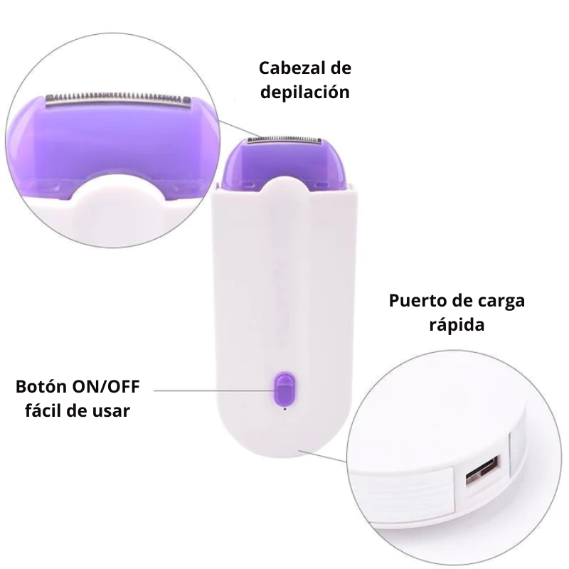 EasyHair™ | Depilador indoloro 2 en 1