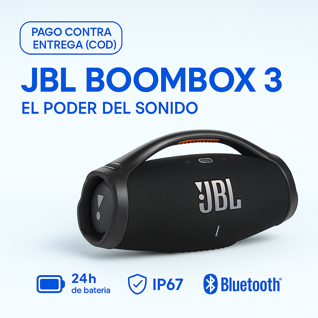 JBL Boombox 3 | El poder del sonido JBL
