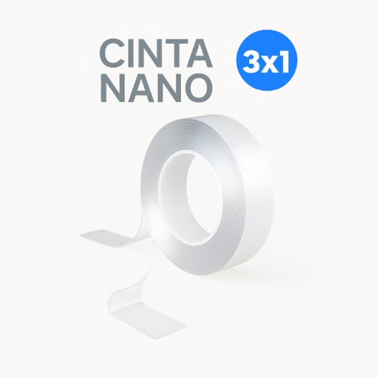 Cinta Doble Faz Pack 3x1  Lavable y Reutilizable